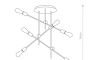 Lampa sufitowa AXIS VI sticks - 3