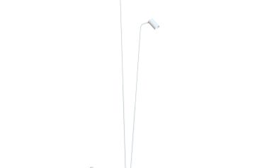 Lampa podłogowa podwójna MONO 120cm 2xGU10 | biały