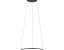 Lampa wisząca CIRCOLO LED szer. 45cm 18W barwa neutralna 4000K | czarny