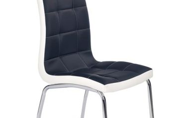 Krzesło SALVADOR czarno - białe (1p=4szt)