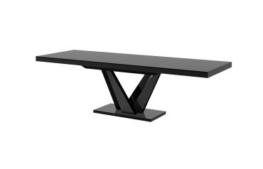 Stół rozkładany VEGAS 160 - Czarny / Czarny